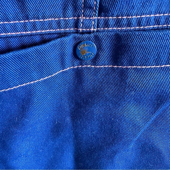 Dickies Navy Blue Overall Mini Dress - Picture 5 of 13